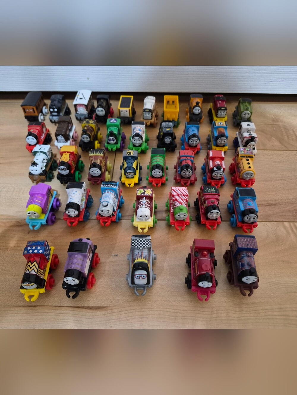 39 Thomas and Friends MINI trains (smaller than the ones that go on tracks)
